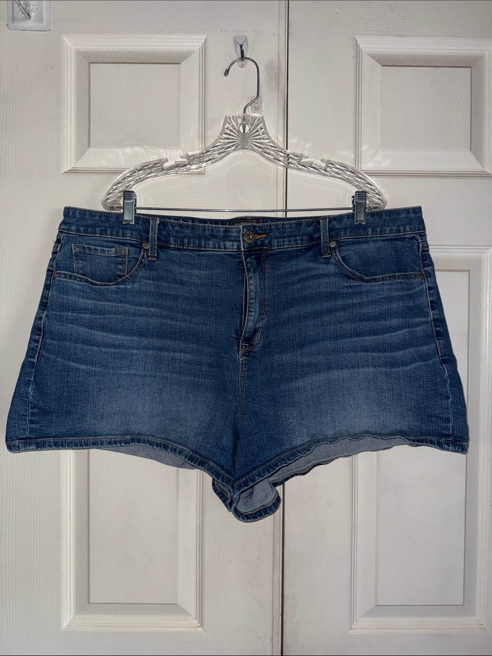 Torrid Medium Wash Jean Shorts
